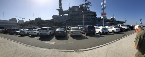 Now_comes_the_carrier,_a_bit_of_a_let_down_after_the_Iowa