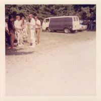 The drivers arguing