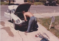 Getting ready to take her apart