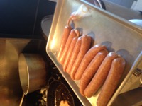 I made hot dogs for this one Barbecue