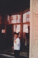 me, the idiot on graduation day at the Academy.  See my hand is in my tunic just like Napoleon, what a card.