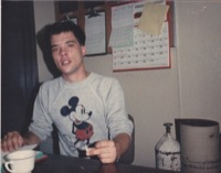 Me in the Chefs office before breakfast service