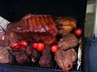 Smoked Meat Tims Birthday gift to us