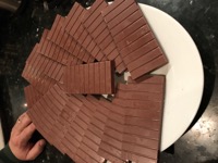 Behold bars of chocolate
