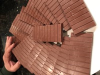 Behold bars of chocolate