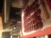 nougat dipped in chocolate my first bon bons