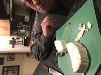 My first batch of brie I give a c-plus more later