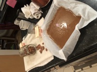 making caramel