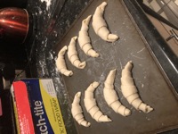 first croissants since school